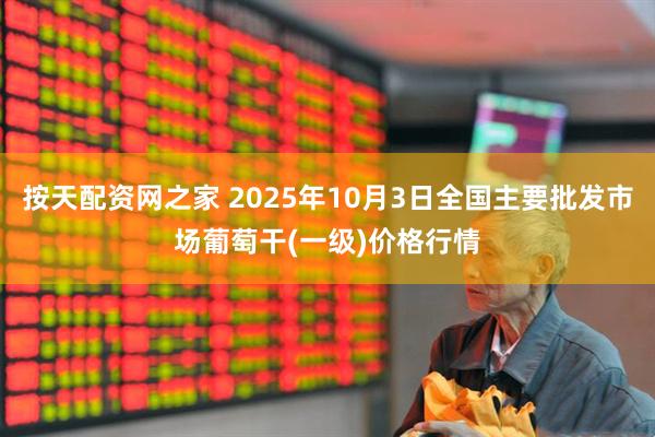 按天配资网之家 2025年10月3日全国主要批发市场葡萄干(一级)价格行情